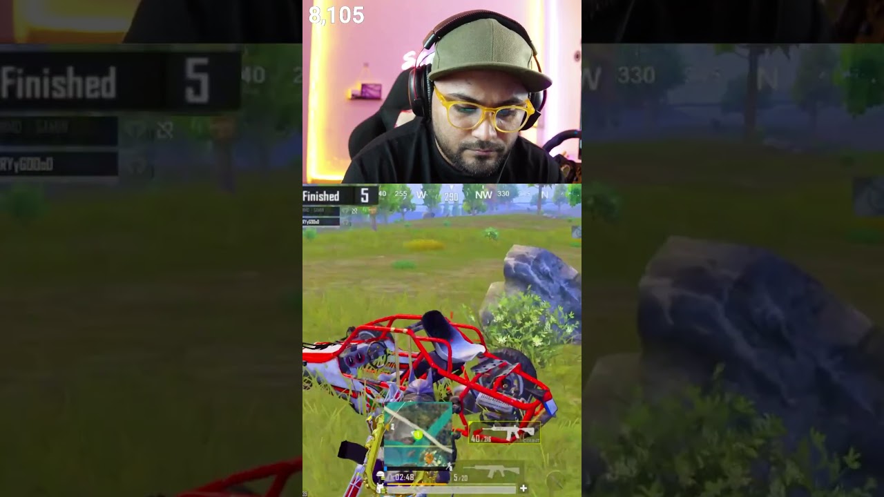 Toxic Youtuber vs @SKGamerz18  🤣🤣 Wait for end #bgmishorts #bgmi #bgmifunny
