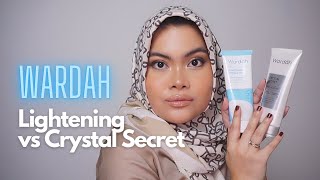 Wardah Lightening vs Crystal Secret Review | Acne Prone Skin