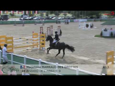 Adzaro und Marjolaine Magna Racino 2020 Grundparcour