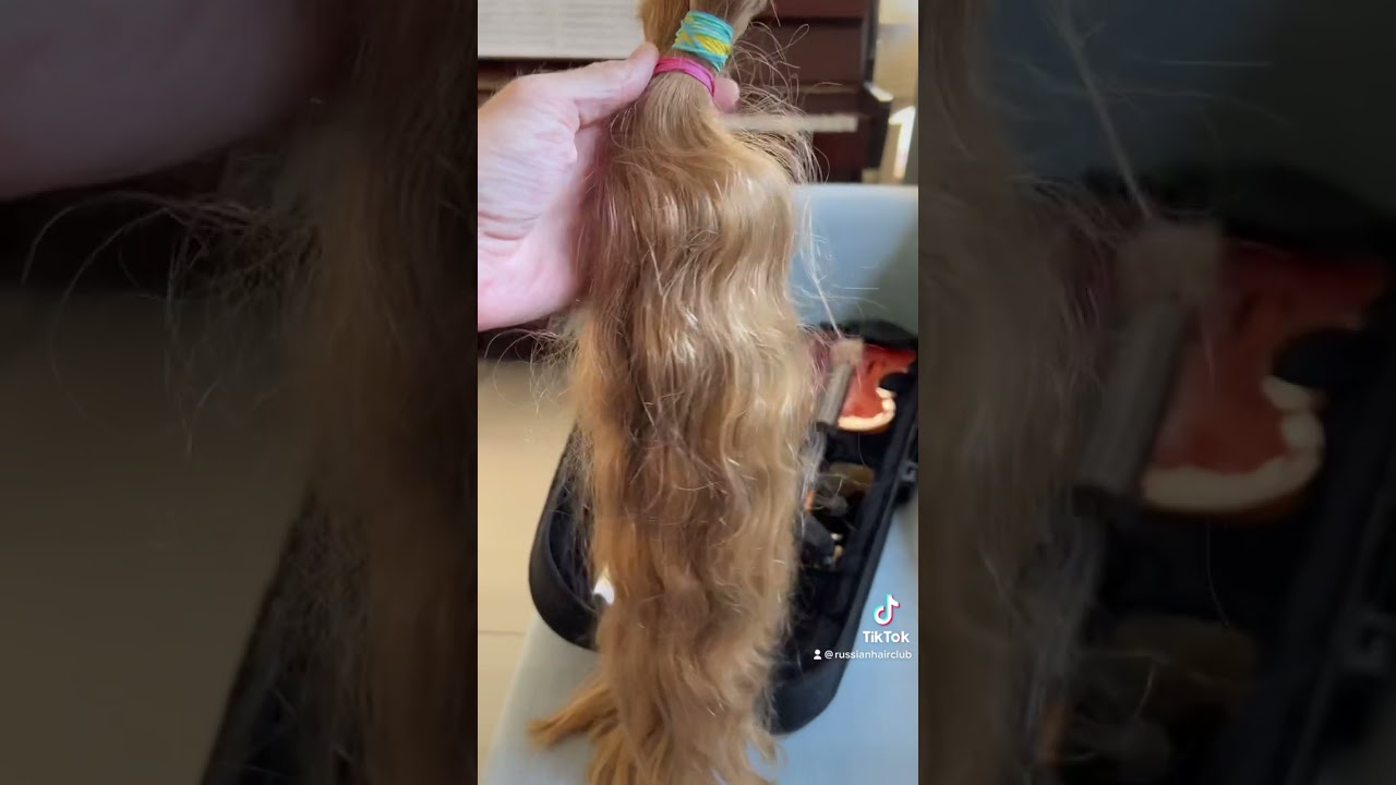 Long Blond Russian Virgin Hair (50cm+)