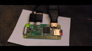 Raspberry Pi Zero W - Start-Up Screen & First Boot-Up