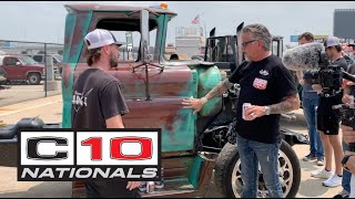 C10 NATIONALS at Texas Motor Speedway 2023 | Richard Rawlings and Poppy's Patina