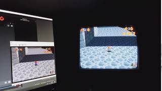 Quick Super Mario 64 Delay Test (AmeracTV vs CRT)
