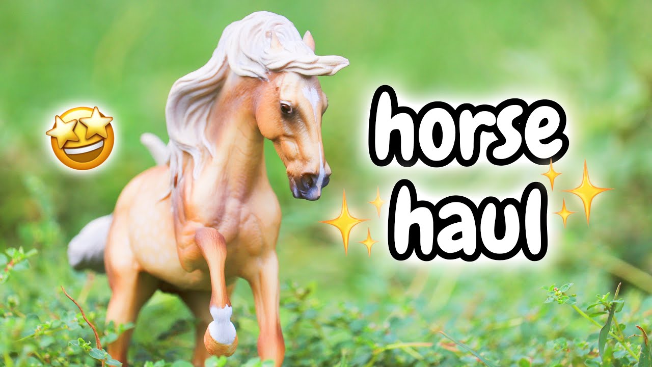 Unboxing 15 Horses! CollectA, Schleich + Breyer Haul!