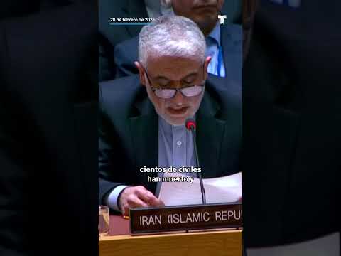Embajador de Irán ante la ONU dice que Israel y EEUU deben rendir cuentas