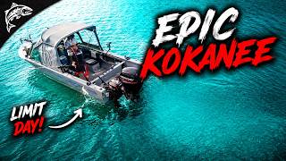 The EASIEST Way to Catch Kokanee (Jigging WORKS!)