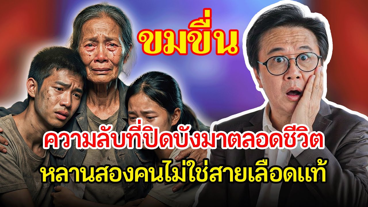 เรื่องอึดอัดใจ กับ วีที: คุณยายร่ำไห้ เปิดความลับทั้งชีวิต - หลานสองคนไม่ใช่สายเลือดแท้