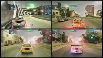 Blur multiplayer 4 players game playing Extraordinary