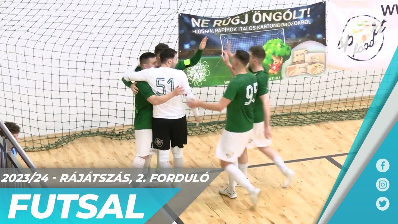 Aramis SE – Újpest FC-220VOLT | 7-2 | Férfi Futsal NB I | Rájátszás 2. forduló | MLSZTV