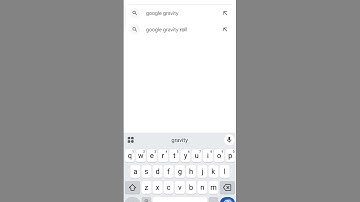 Google gravity hack in 2025