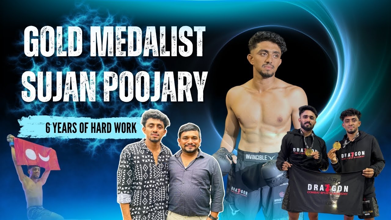 The 6 Years of Wait - Sujan Poojary Lifts the Tulunadu Flag🔥🥇 || Emotional MMA Win 🥊