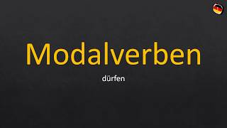 Sıfırdan Almanca A1 Ders 24 Dürfen Yardımcı Fiilinin Kullanımı Modalverben