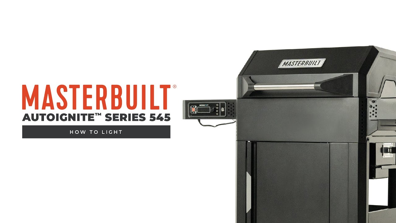How to Light | Masterbuilt AutoIgnite™ Series 545 Digital Charcoal