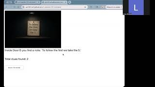 CISC106 Escape Room Final Project Video