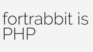 fortrabbit is …