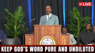 Pastor Gino Jennings August 11 2026 Keep God s Word Pure and Undiluted