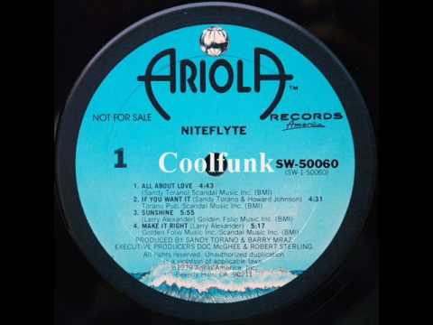 Niteflyte — Niteflyte - All About Love (Soul-Disco-Funk 1979)