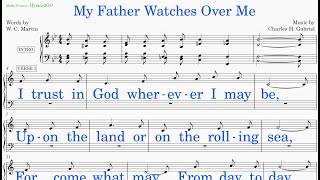 My Father Watches Over Me  (Gabriel - Martin) [v1] [REPLACED]