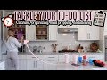 TACKLE YOUR TO DO LIST WITH ME! | CLEAN, ORGANIZE, DECUTTER, MEAL PREP | Tara Henderson