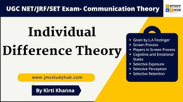 Individual Difference Theory by L. A Festinger | Communication Models and Theories | by Kirti Khanna
