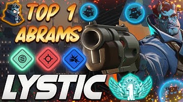 Lystic TOP 1 Abrams - Deadlock Pro Gameplay & Guides [Watch & Learn]