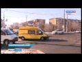 Авария со скорой помощью в Чите: водитель маршрутки не пропустил медиков на перекрестке