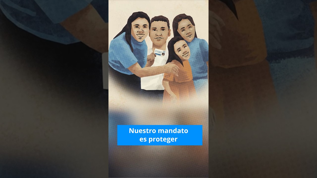 Nuestro mandato es proteger💙 75 años de la Convención sobre el Estatuto de los Refugiados de 1951