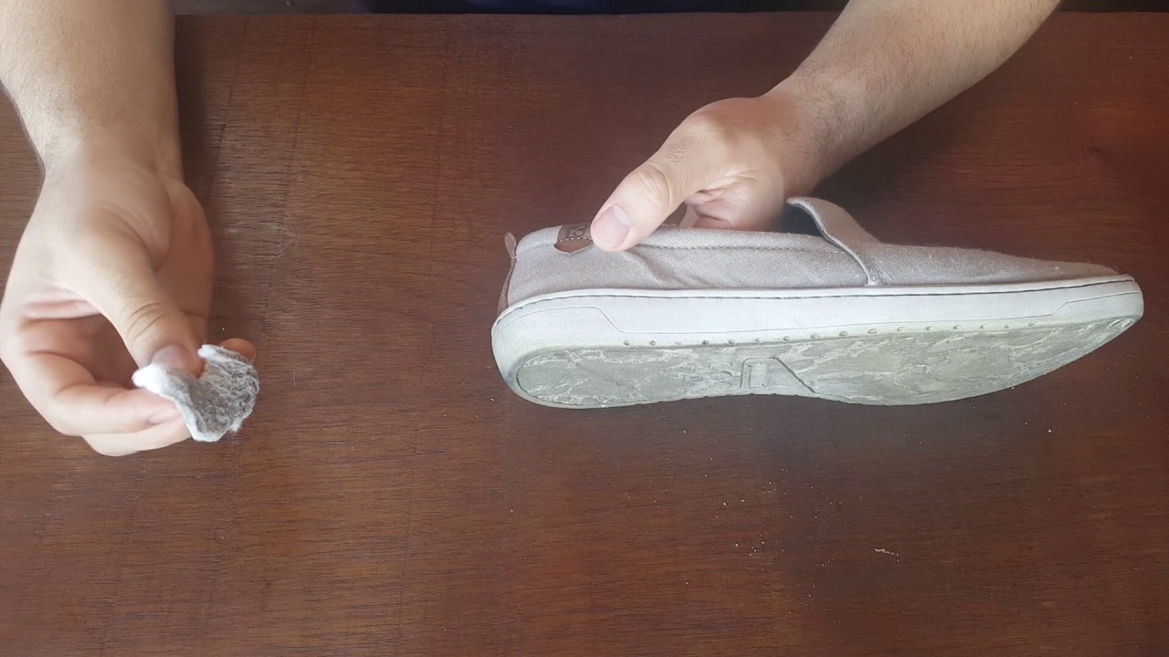 produto para limpar sapato branco