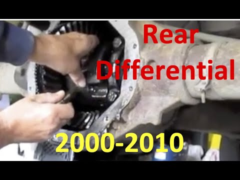 2000-2010 Rear Differential Fluid Change Dodge Ram 1500 Replace Grease