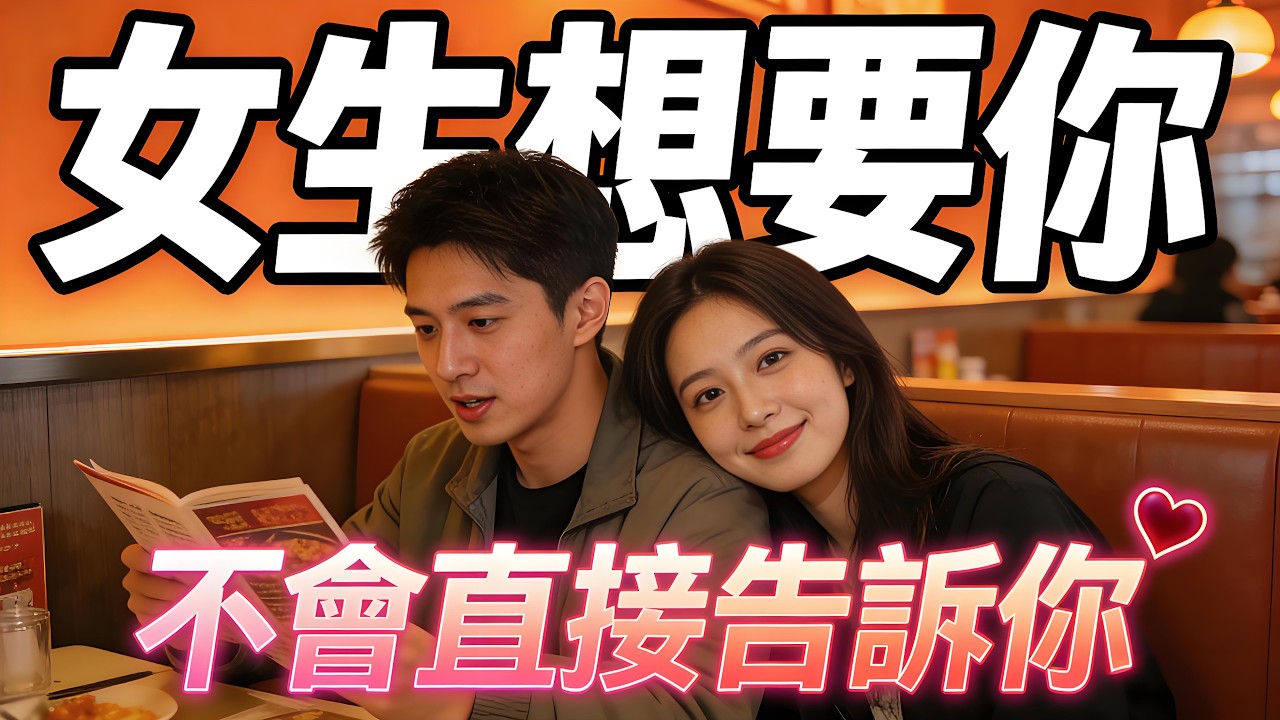 女生「想跟你交往❤」不會《直接告訴你》 !!