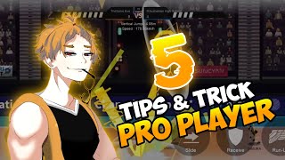 5 TIPS & TRICK PRO PLAYER || The Spike - Volleyball Story