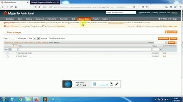 Multiple Responsive Slider For Magento