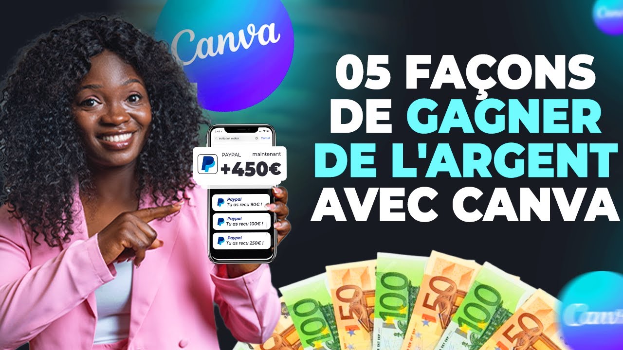 COMMENT GAGNER DE L'ARGENT AVEC CANVA ? ｜ASTUCES ET STRATÉGIES DE VENTE ...