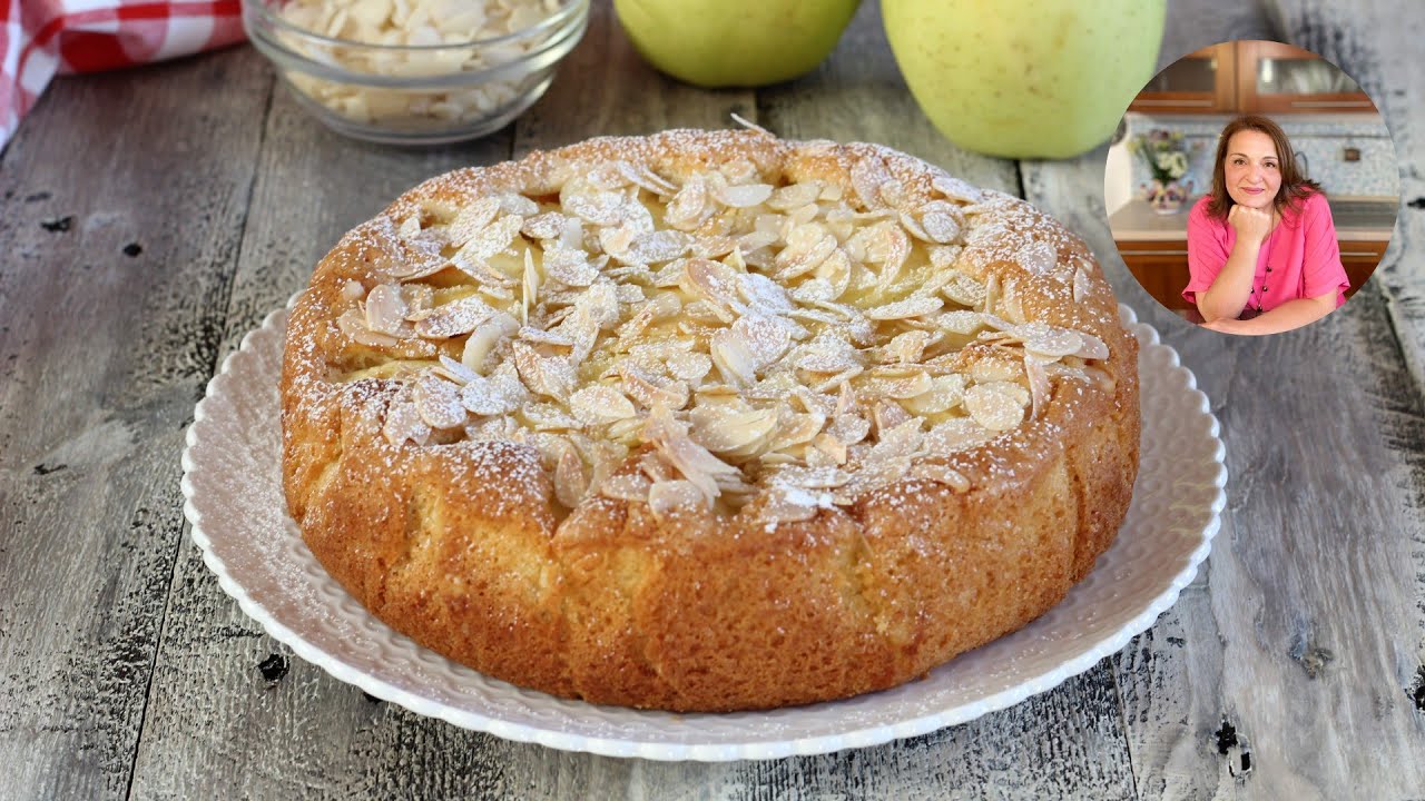 Facile e buonissima: Torta di mele alle mandorle