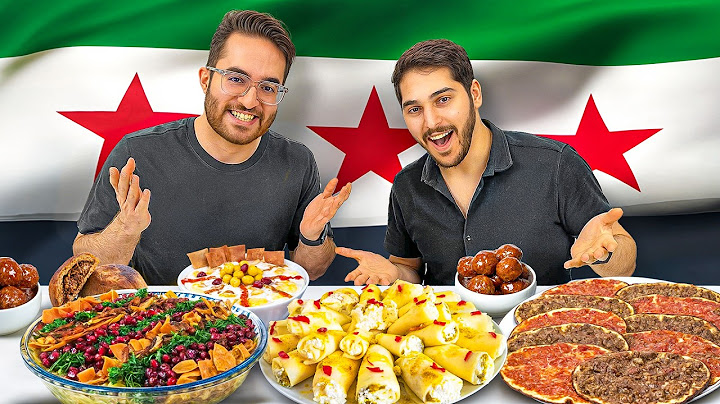 جربنا أشهر الأكلات السورية ❤️ ( طبخ أمي )