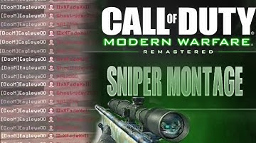 Modern Warfare Remastered Sniper Quick scope Montage (mwr)