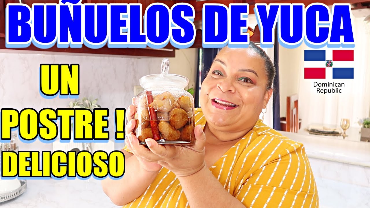 BUEÑUELOS EN ALMIBAR / BUÑUELOS DE YUCA
