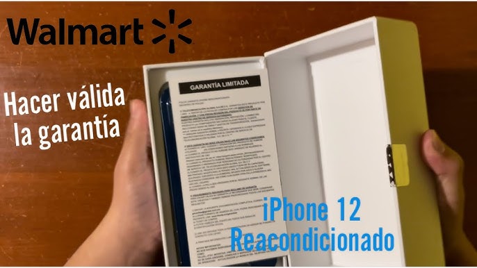 iPhone 12 Reacondicionado de Walmart - Unboxing 