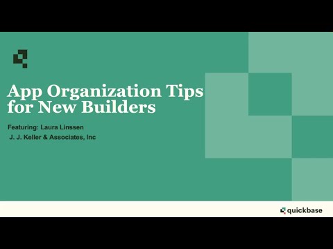 Easy Quickbase tips to build beautiful and functional Apps