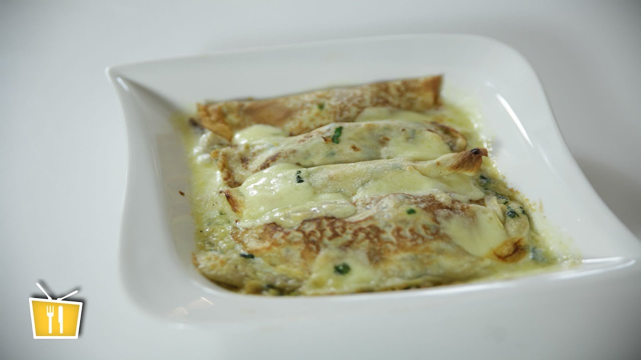 Crepes mit Champignons - Französische Küche mit Pierre