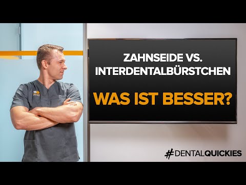 Zahnseide oder Interdentalraumbürstchen?