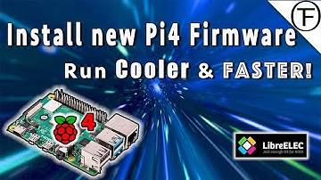 Pi4 New Firmware Keeps it Cooler! - How to Install Firmware Raspberry Pi 4