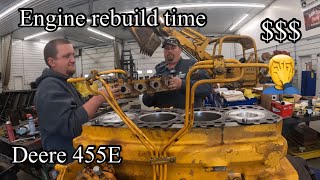 Help! We’re getting in deep rebuilding the engine on the Deere 455E track loader, will it ever run