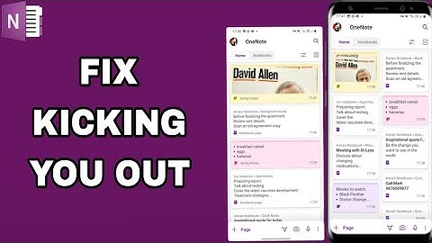 How To Fix And Solve OneNote App Kicking You Out | Final Solution