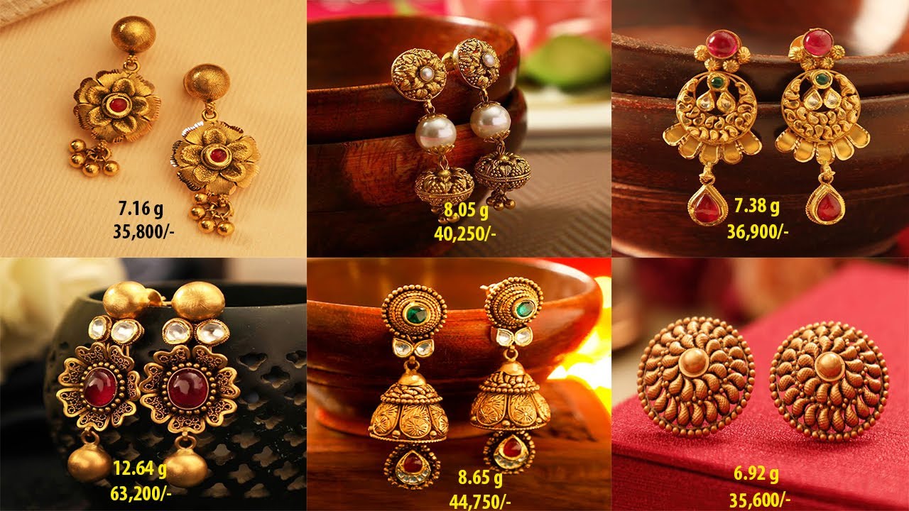 Intricate Gold Earrings