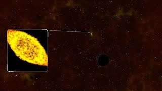 ВИДЕО | НАСА сняло, как черная дыра поглощает звезду размером с Солнце…