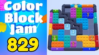 Color Block Jam Level 829 Solution