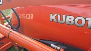 Kubota L2501 Grease Fitting Locations