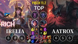 DYN Rich Irelia vs Aatrox Top - KR Patch 11.2