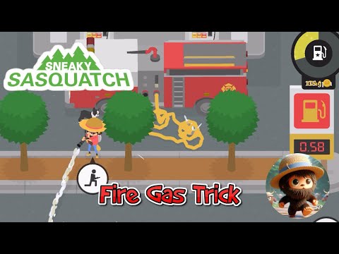 Sneaky Sasquatch - Fire Gas Truck